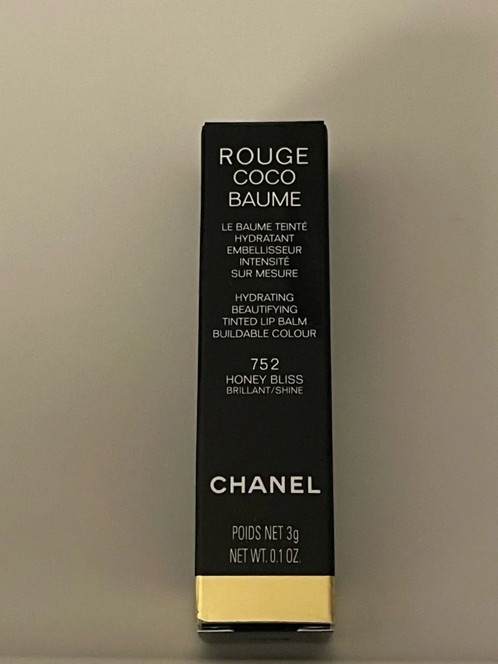 CHANEL Rouge Coco Baume Tinted Lip Balm 752 Honey Bliss